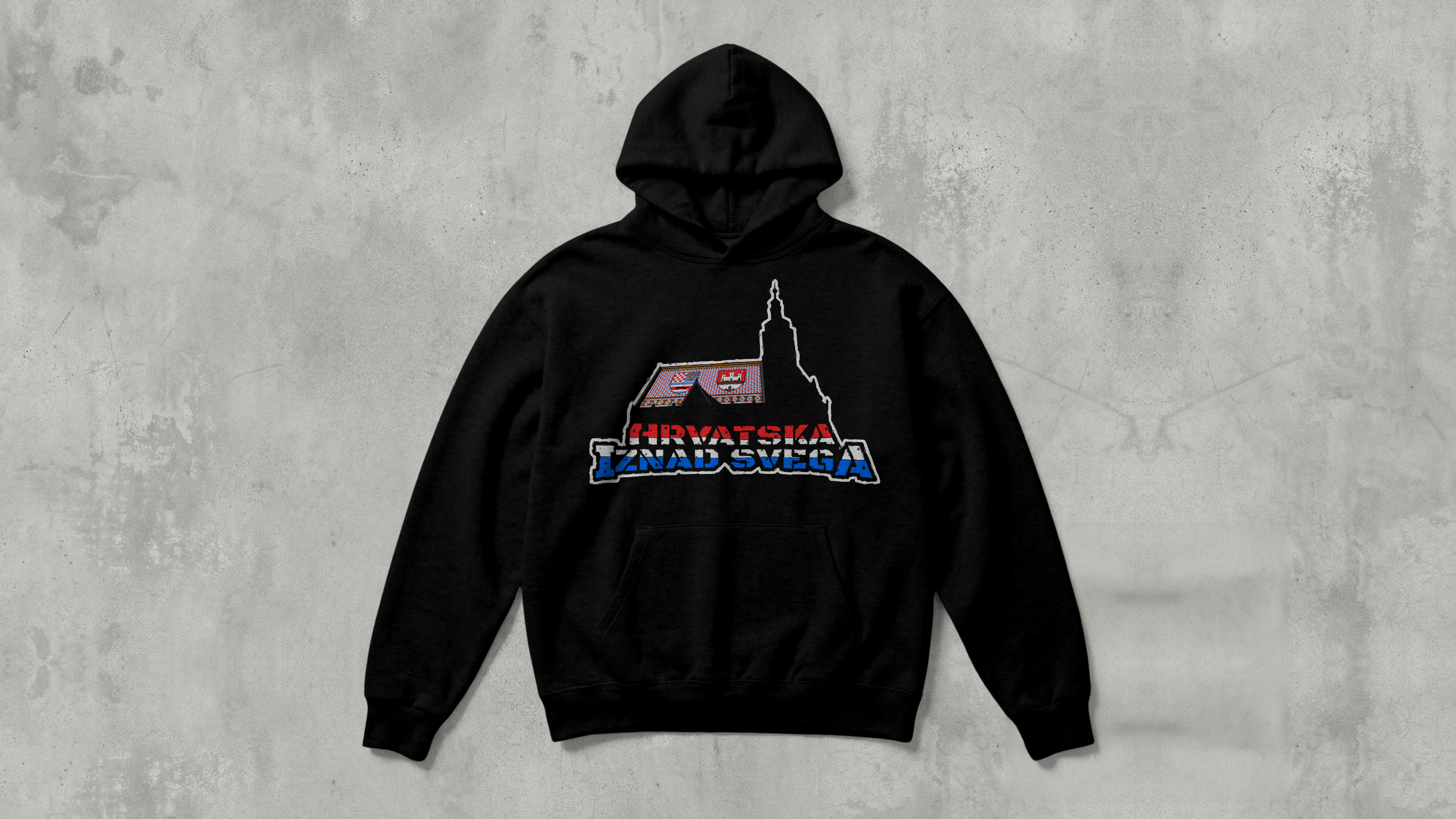 Hrvatska iznad svega - Majica s kapuljačom