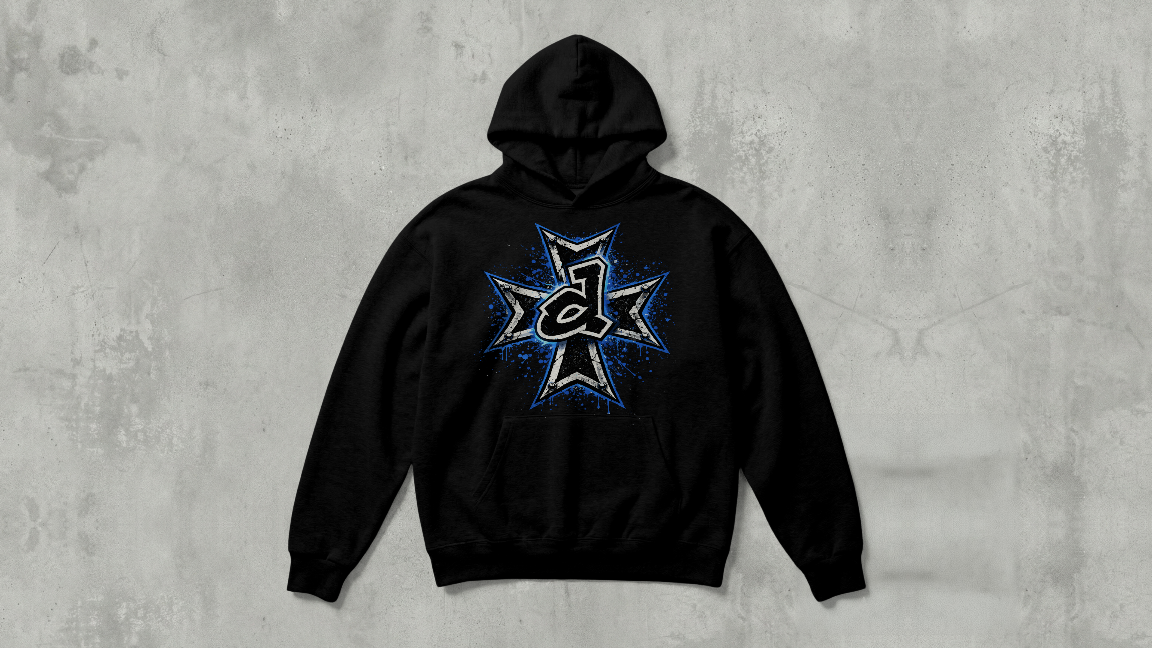 Križ - Majica s kapuljačom