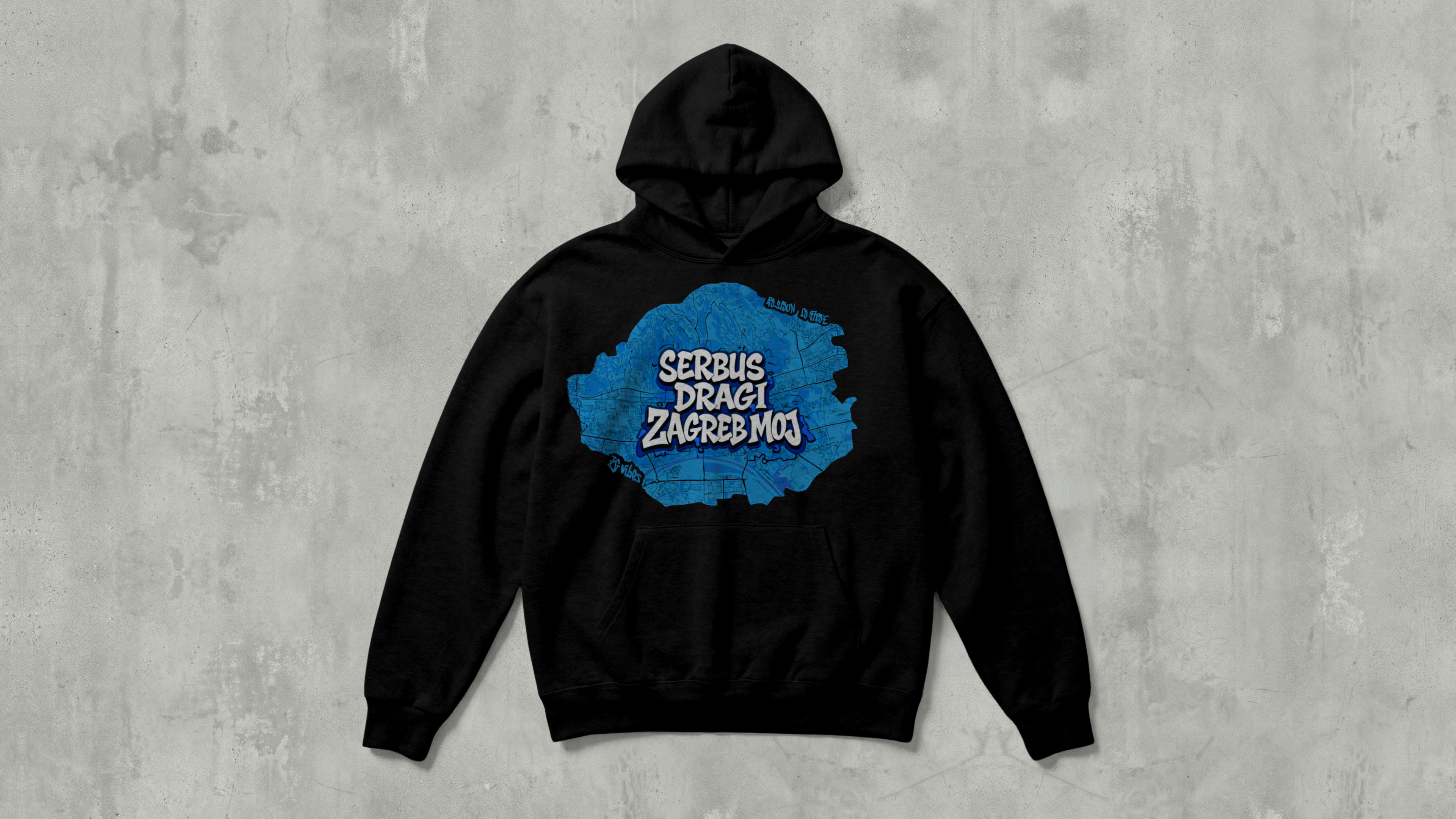 Serbus - majica s kapuljačom