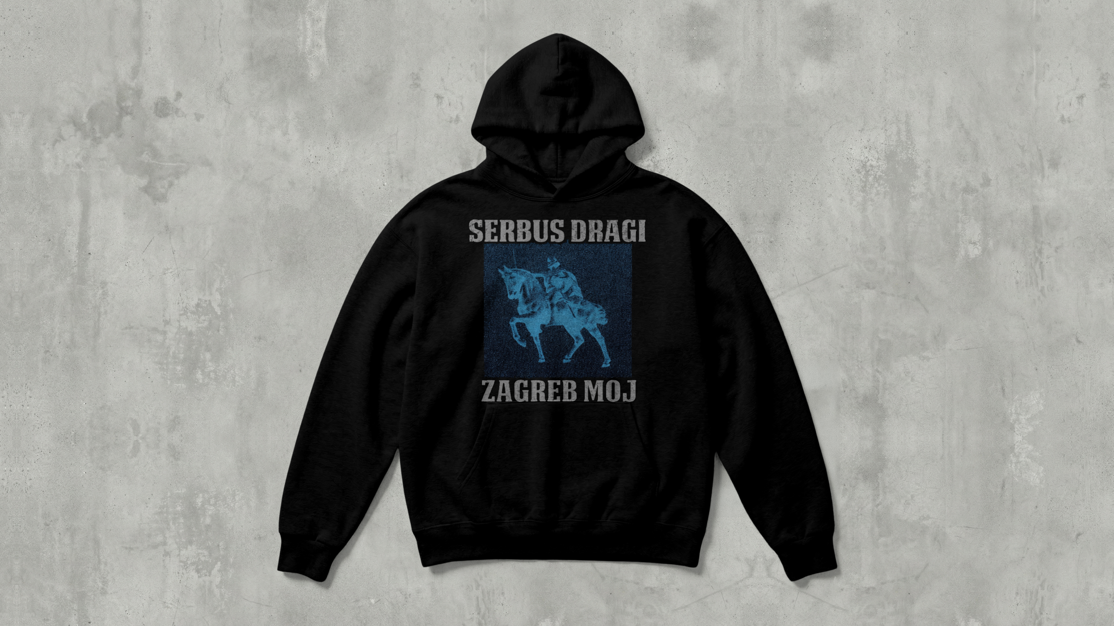 Dragi Zagreb moj - Majica s kapuljačom