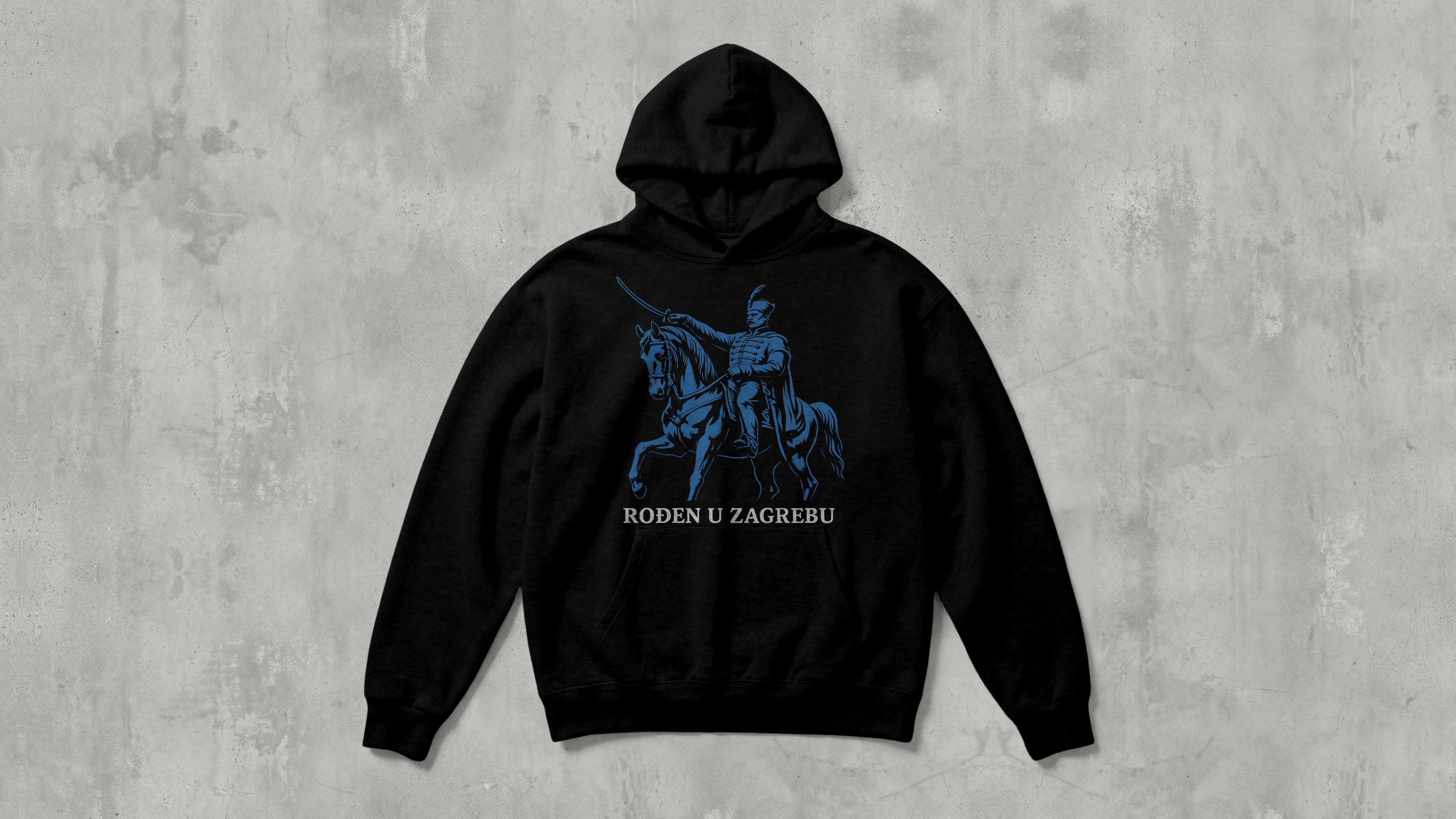 Ustani bane - Majica s kapuljačom