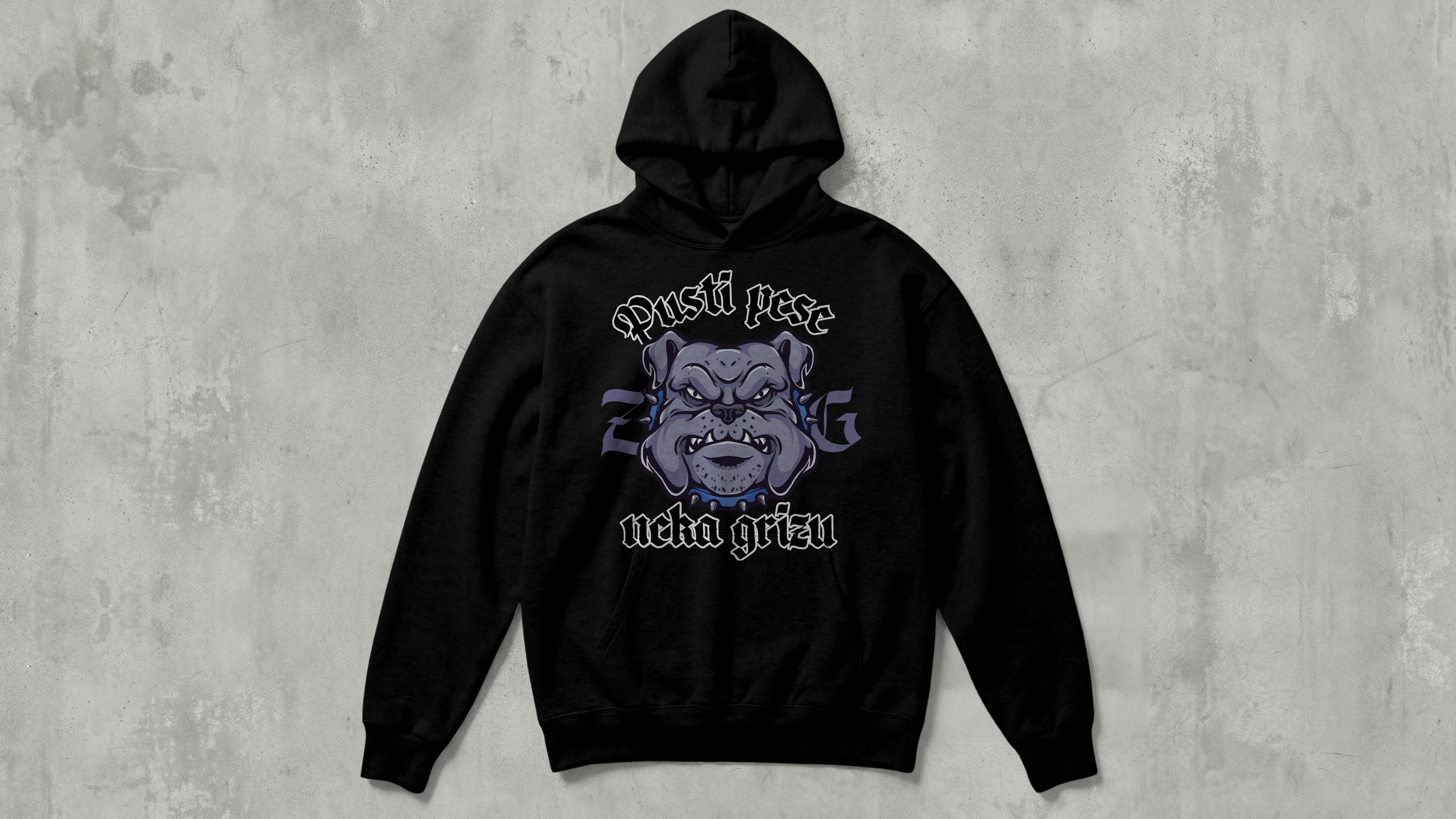 Neka grizu - Majica s kapuljačom