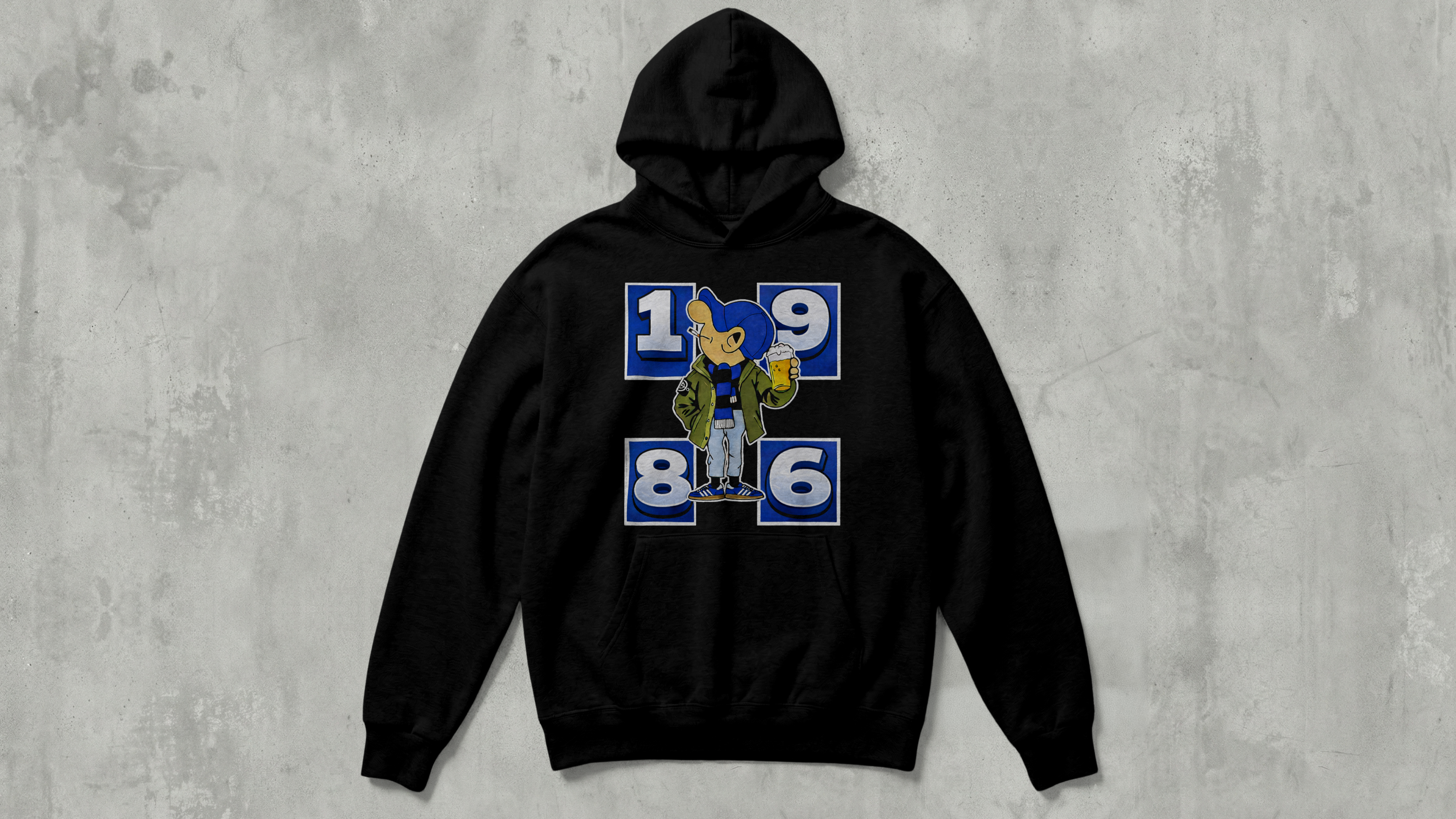 Pivo i kvart - majica s kapuljačom