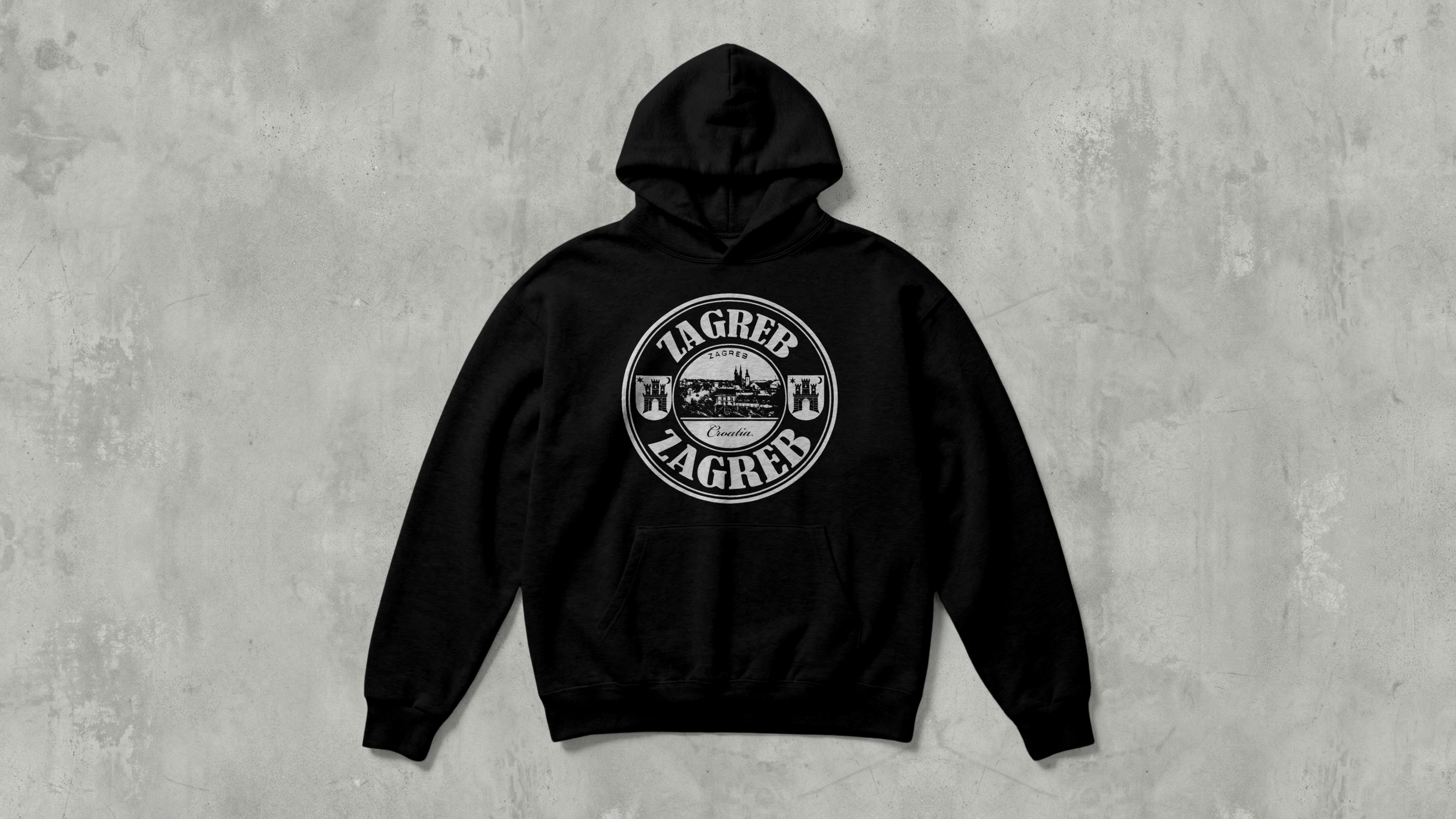 Pečat grada - Majica s kapuljačom