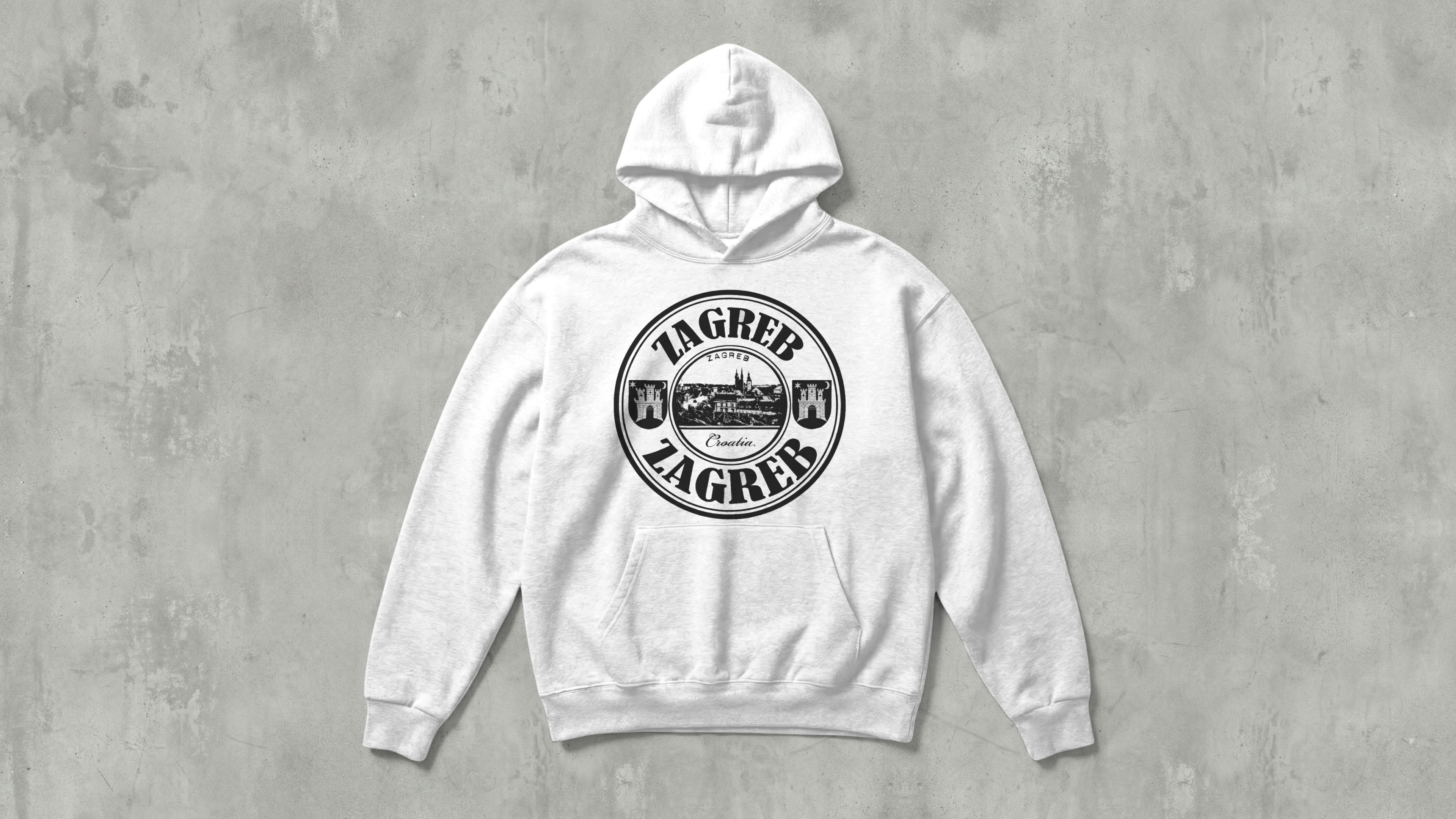 Bijeli pečat - Majica s kapuljačom