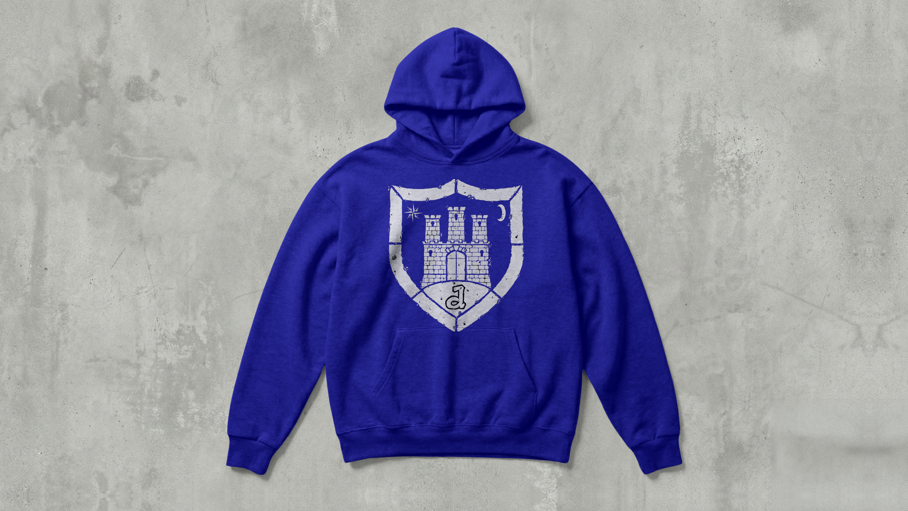 Plavi grb - Majica s kapuljačom