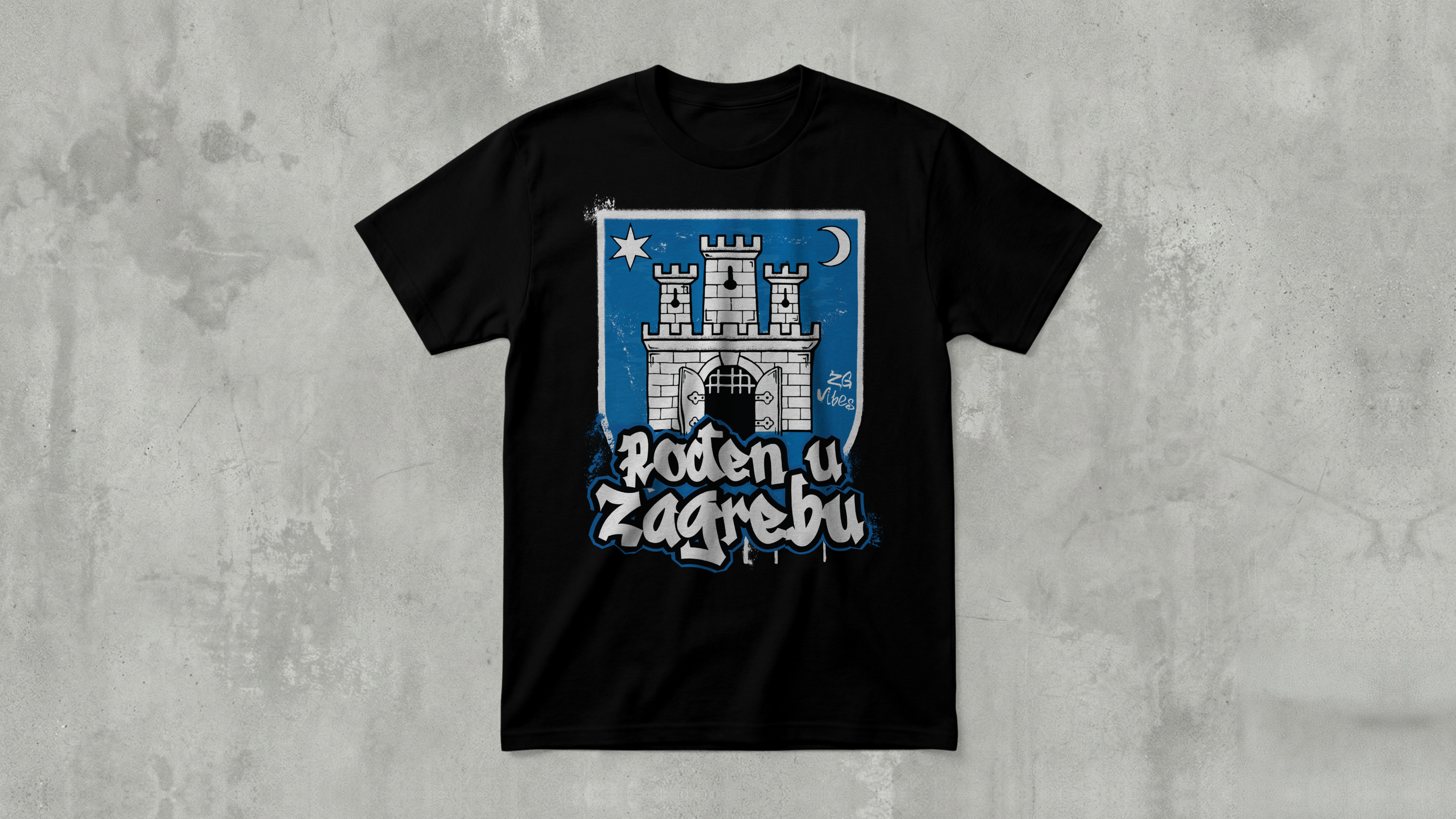 Rođen u Zagrebu - Majica kratkih rukava