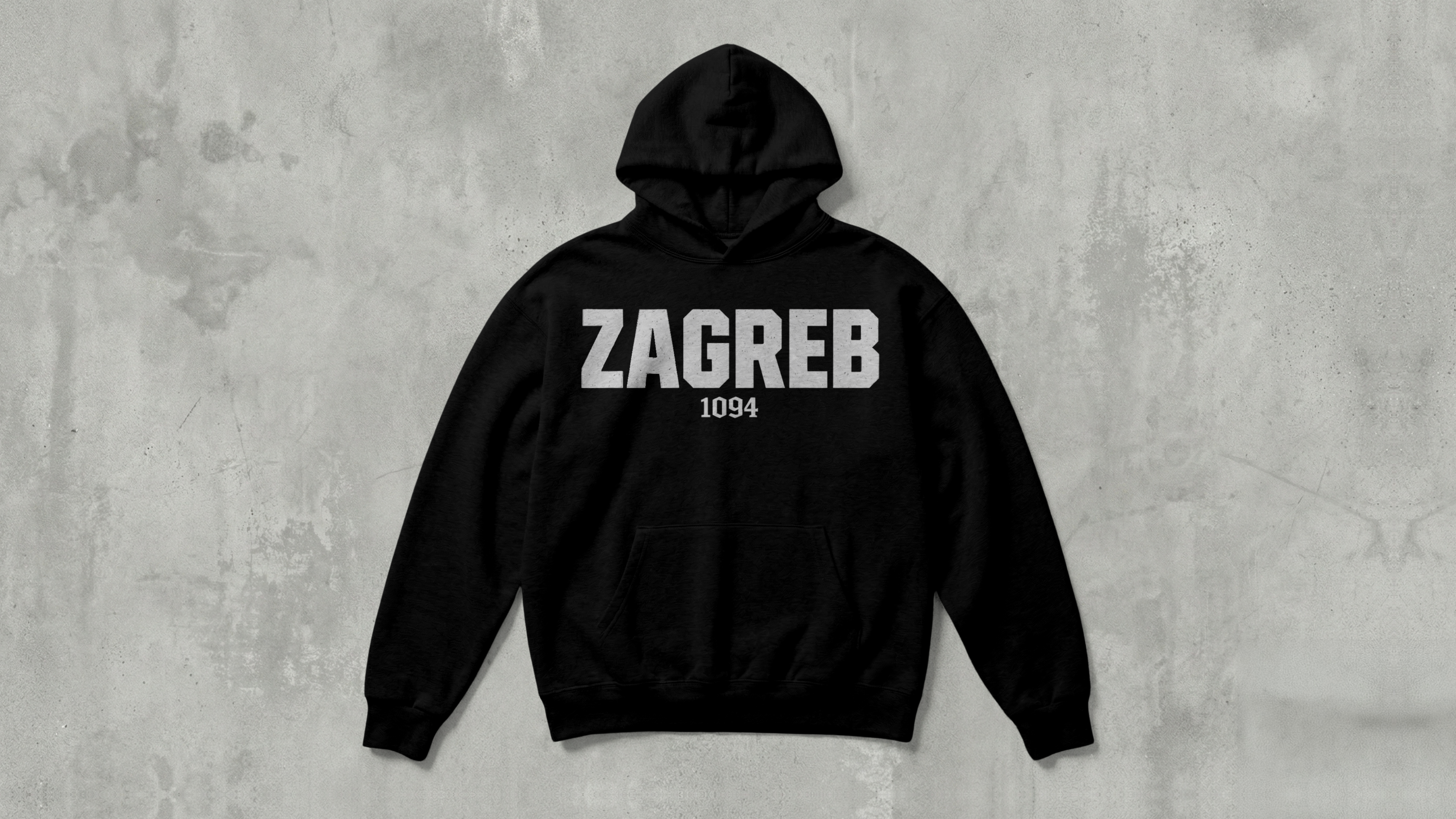 Zagreb 1094 - Majica s kapuljačom