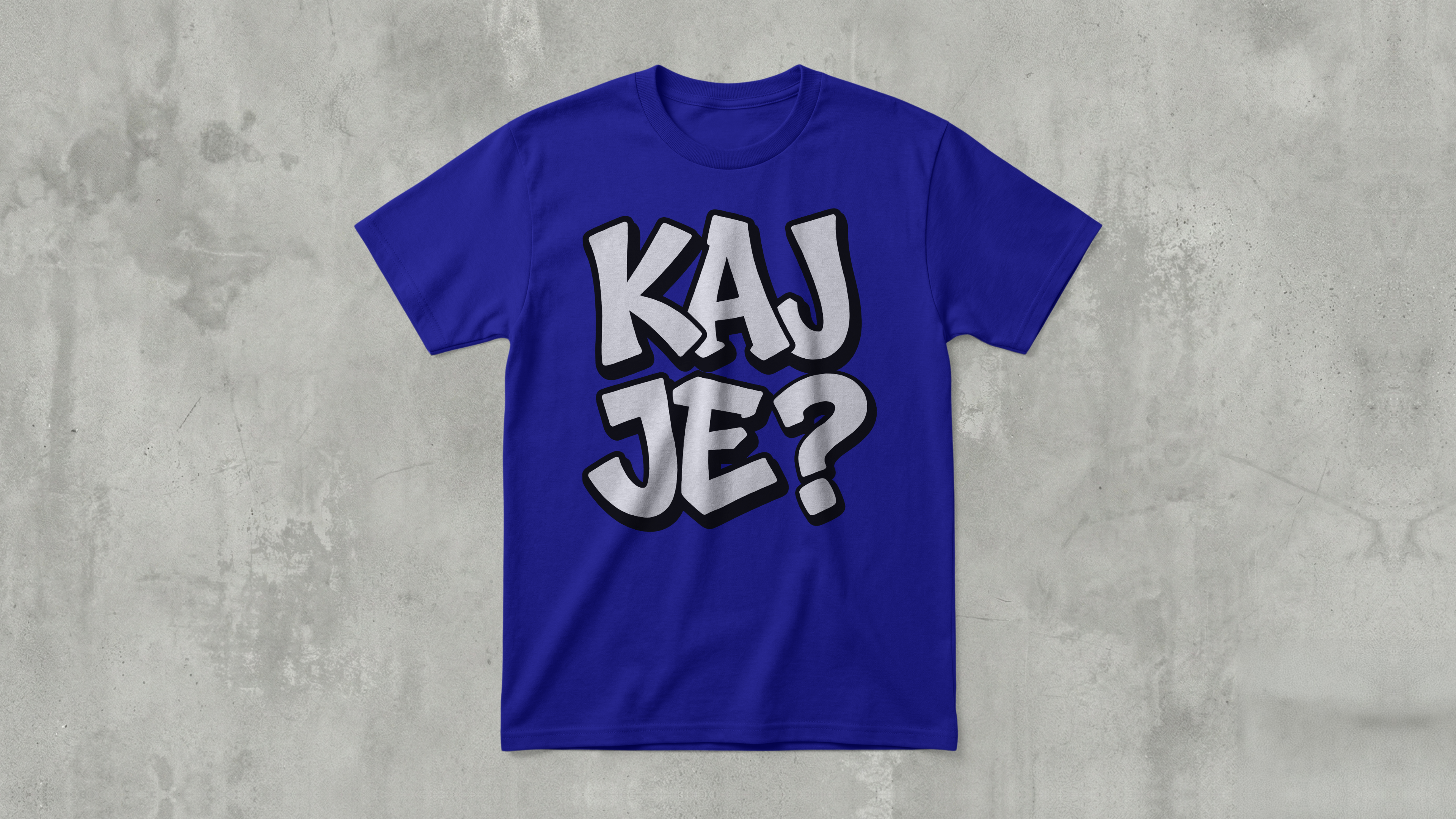 Plavi Kaj ?  - Majica kratkih rukava