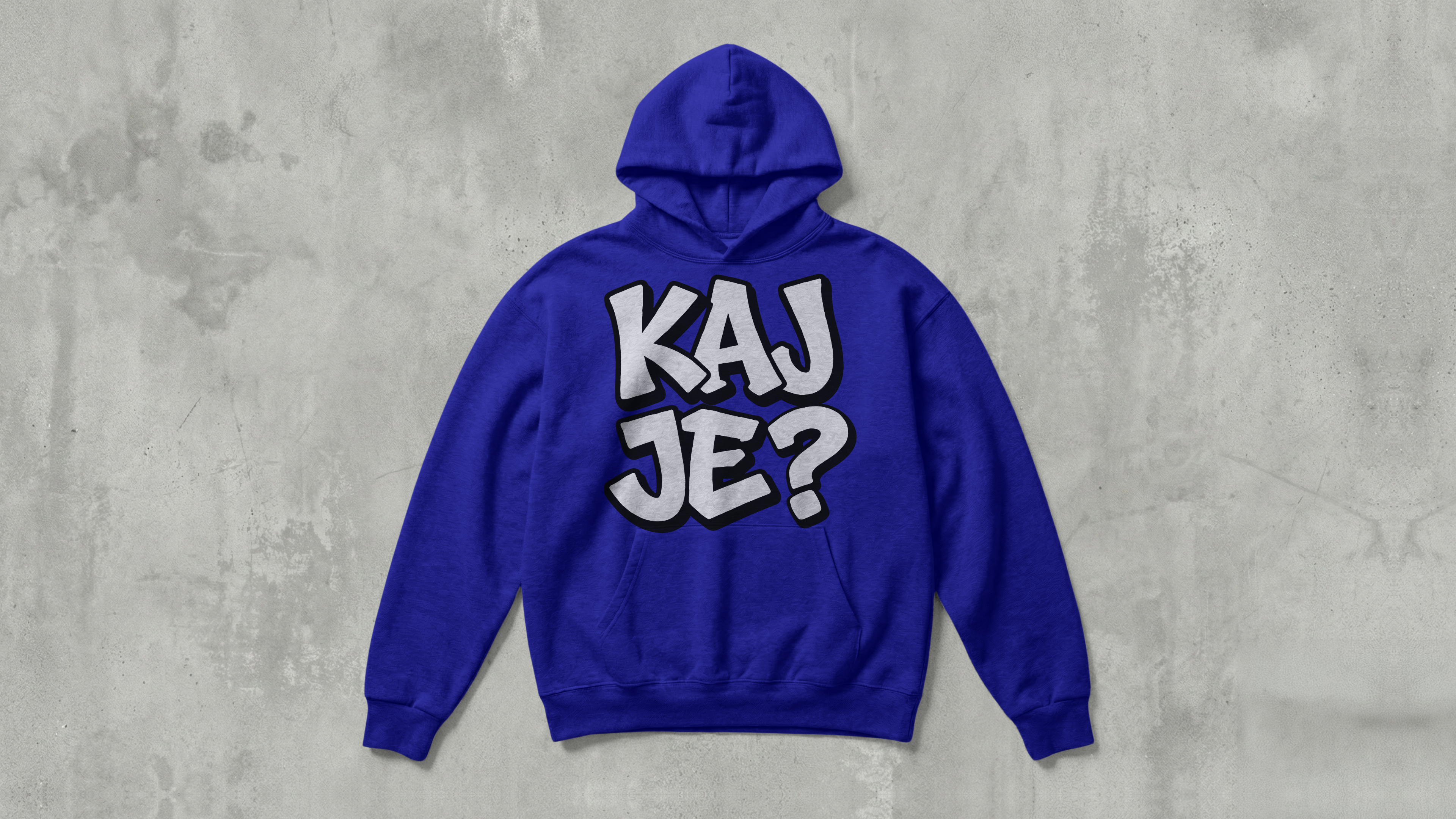 Plavi Kaj ?  - Majica s kapuljačom