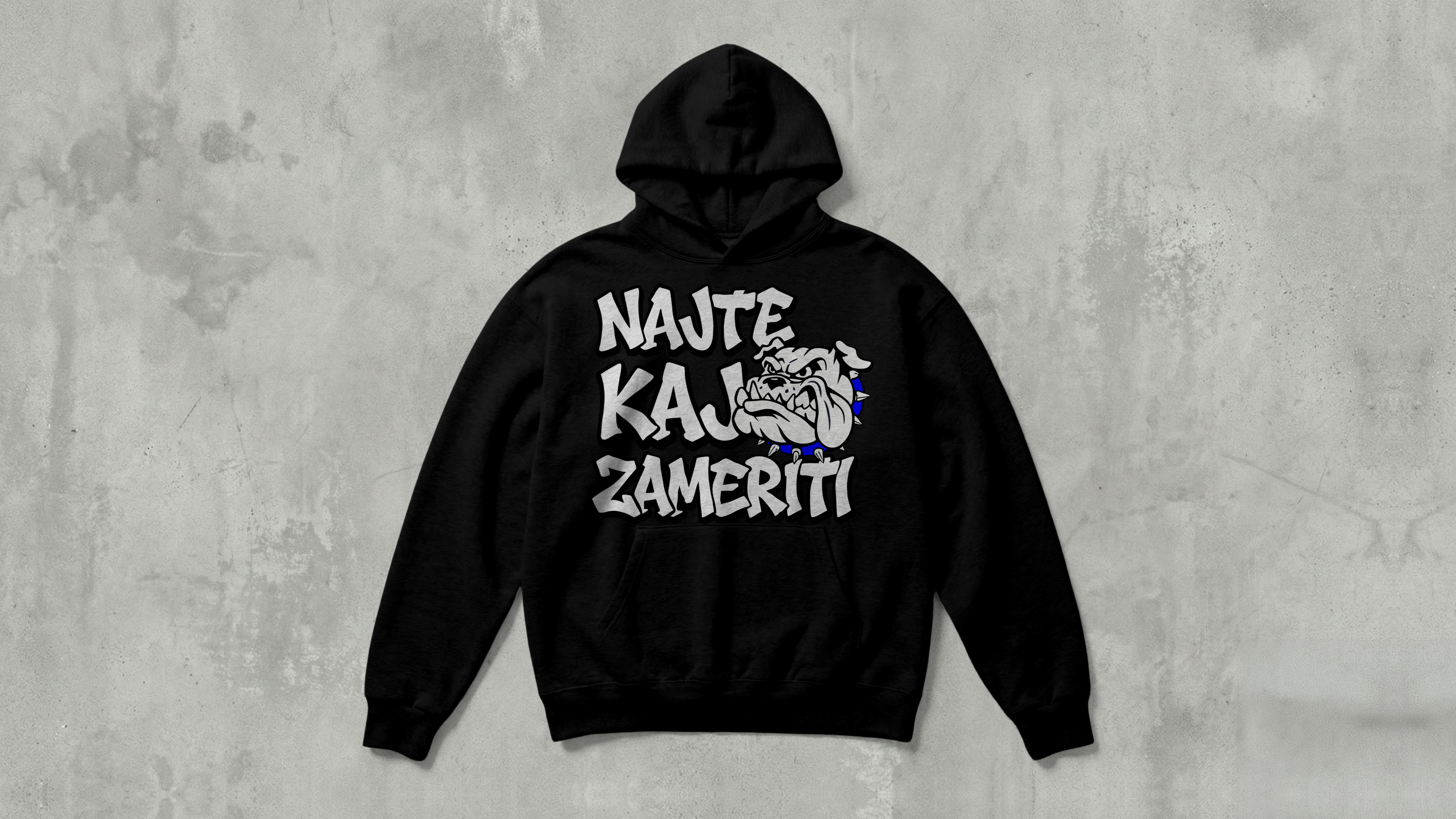 Najte zameriti - Majica s kapuljačom
