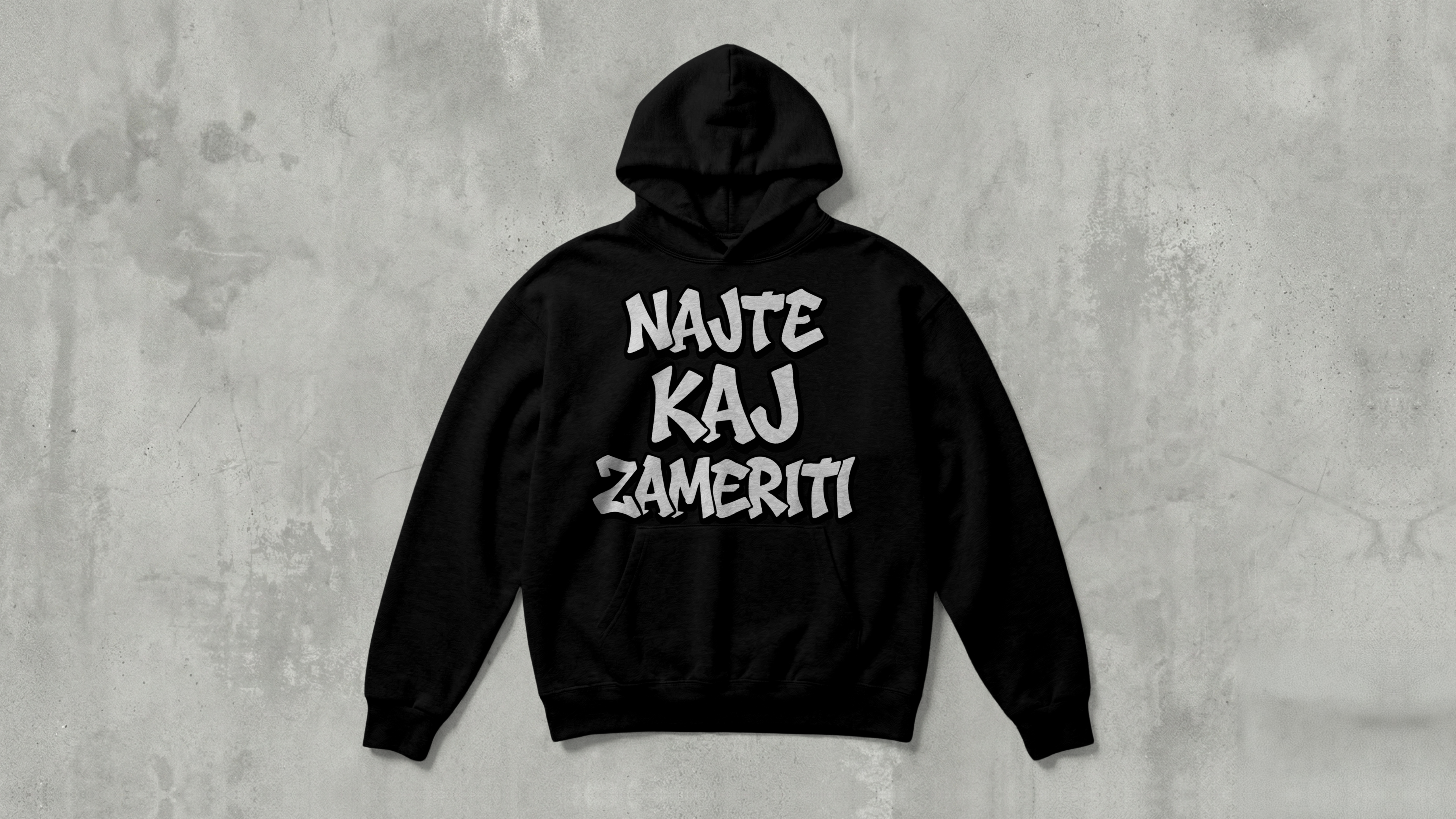 Najte kaj zameriti - Majica s kapuljačom