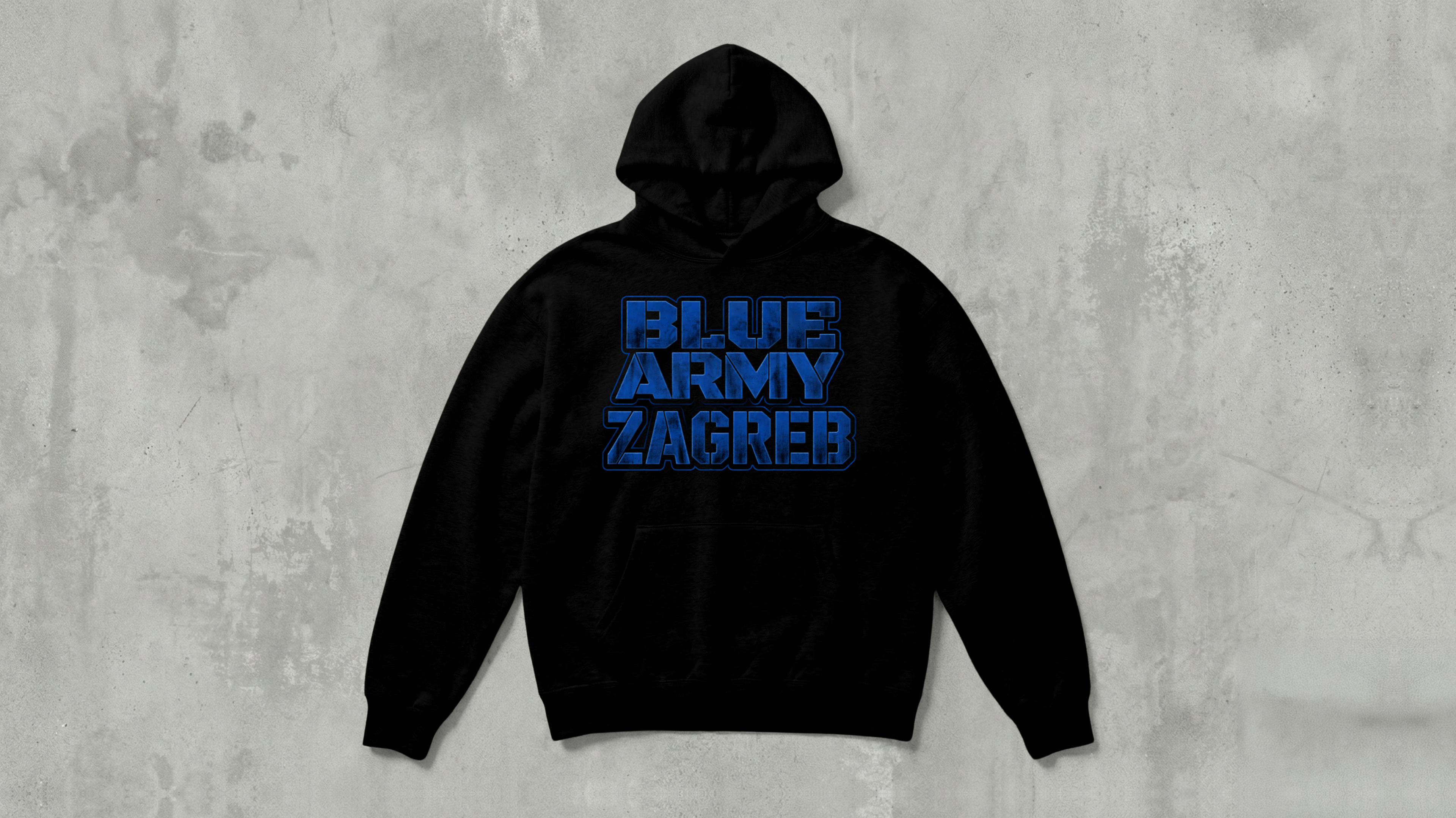 Blue army - Majica s kapuljačom