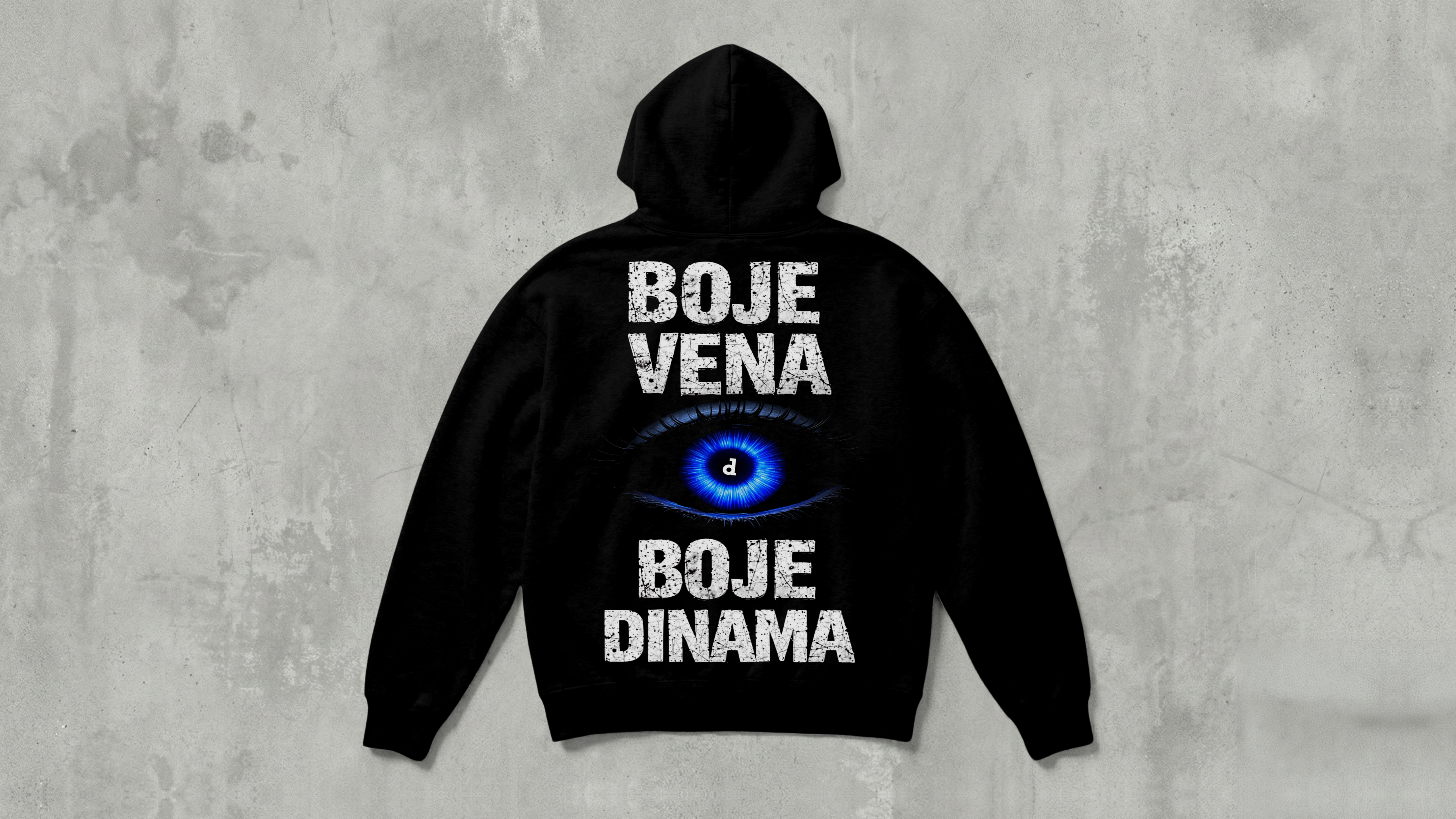 Oči boje vena - Majica s kapuljačom