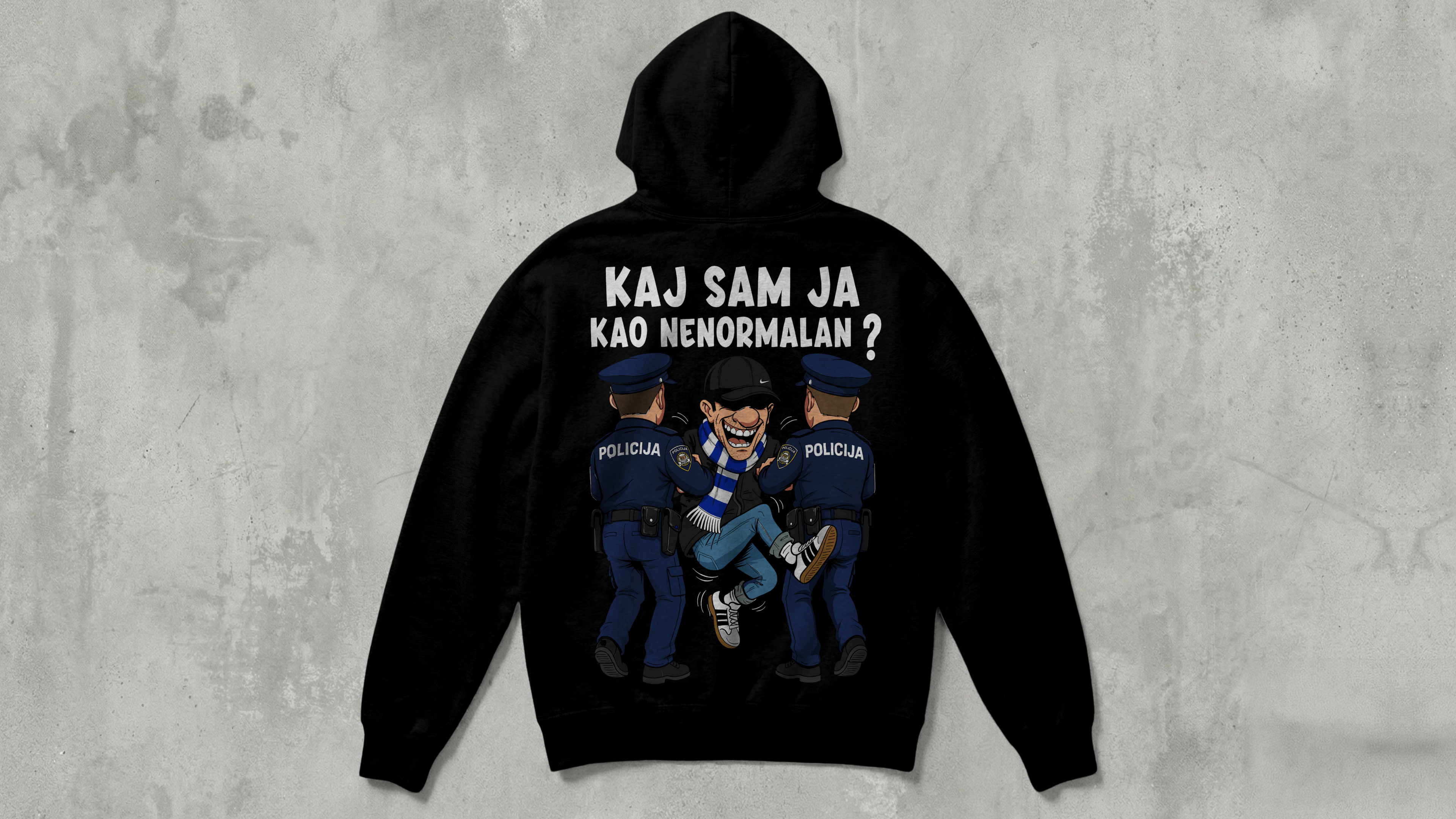 Nisam lud - Majica s kapuljačom
